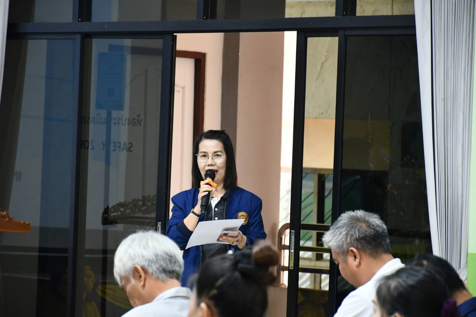 จัดประชุมการมีส่วนร่วมรับฟังความคิดเห็นของประชาชน 123 กม.6+075 - กม. 7+100